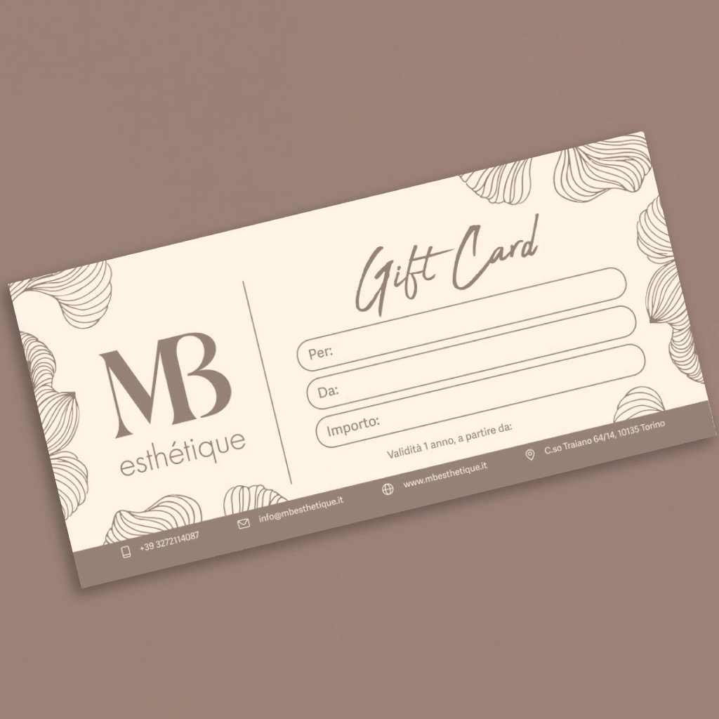 MB esthétique Gift Card